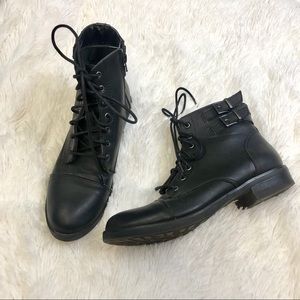 Black Combat Boots
